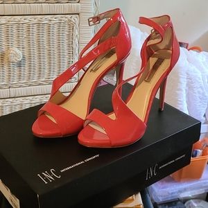 INC Tangerine Suziorg High Heels